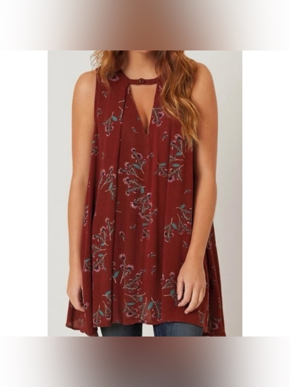 Free People Tree Swing Tunic Medium
